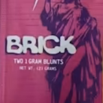Brick | Two Blunts | GMO Punch | 2g