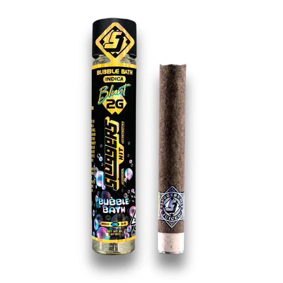 Sluggers-HIT_2G_Blunt_Bubblebath_Indica Sluggers HIT Blunt 2G - Image 1